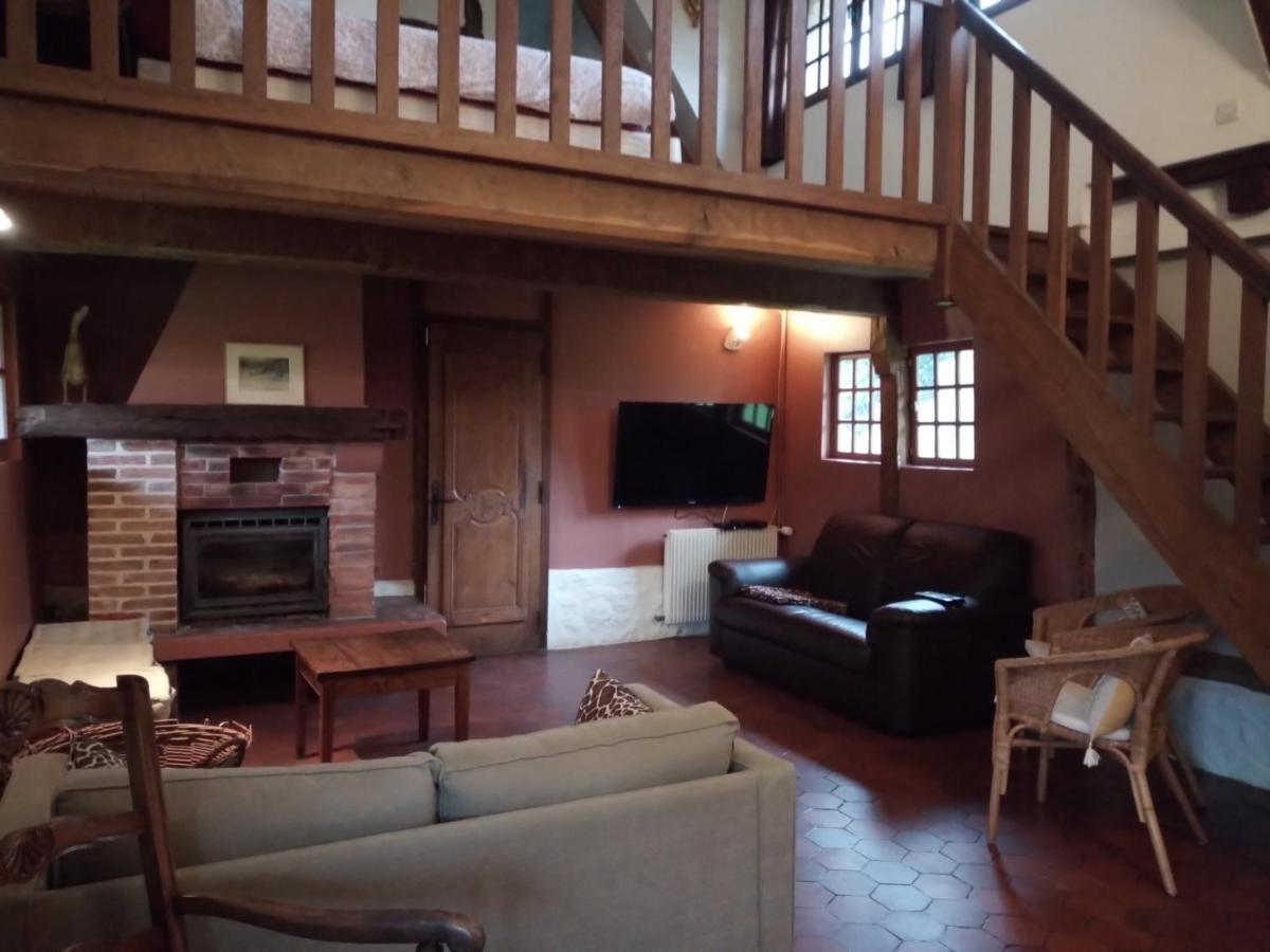 La Chaumiere Aux Faisans Villa Ablon Bagian luar foto