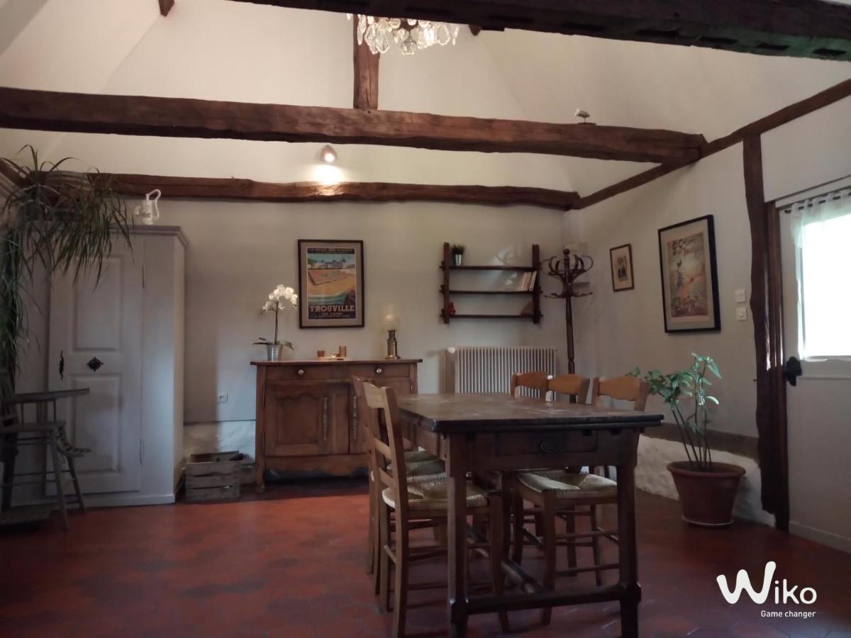La Chaumiere Aux Faisans Villa Ablon Bagian luar foto